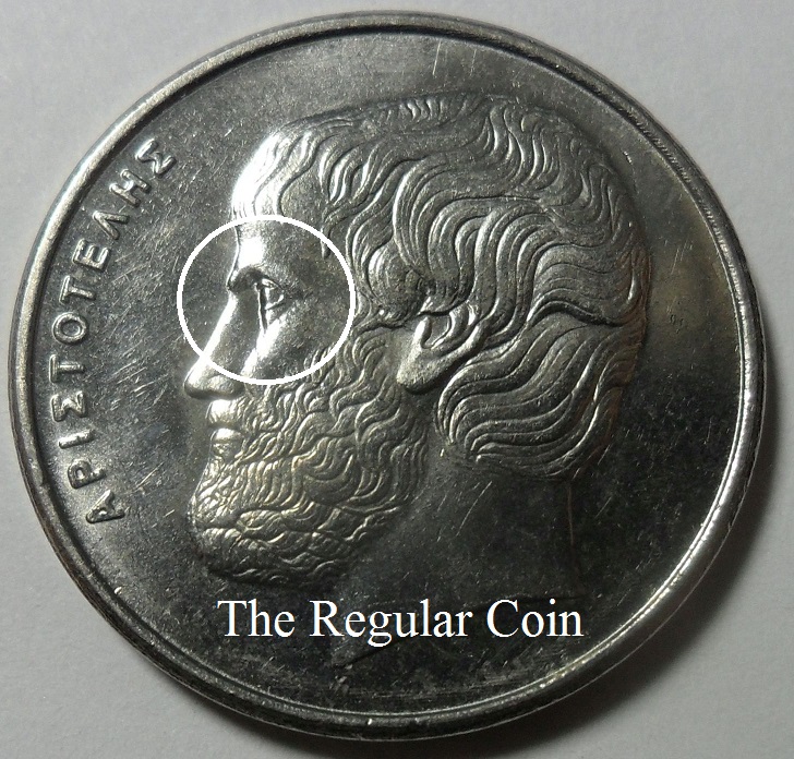 Greece-1982---5-Drachmas---Aristotle