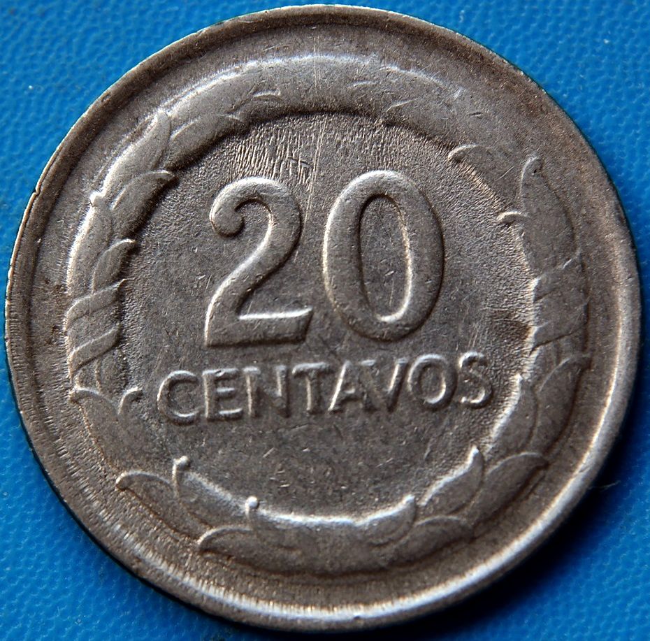 196?-Colombia-20-Centavos
