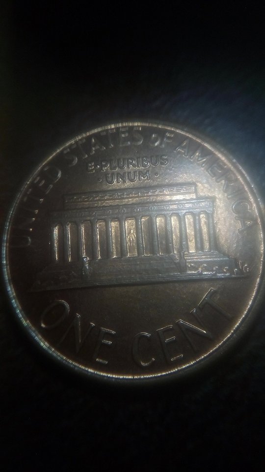 1988-D-Lincoln-Cent-With-The-Reverse-Side-RDV-006-?