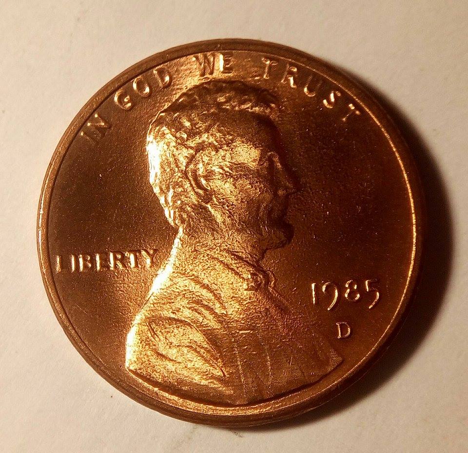 Grade-Requested-On-3-Lincoln-Cents-.-1985-D-,-1990-And-1989-D