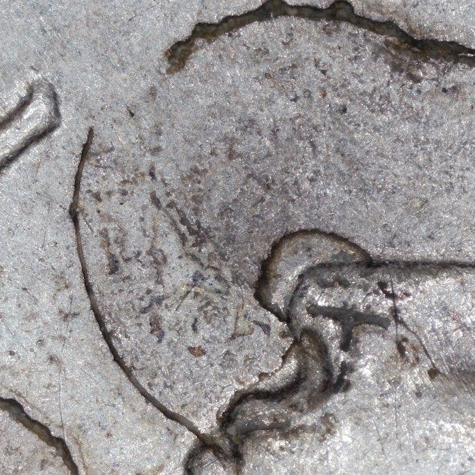 1941-D-Mercury-Dime-Shattered-Die-With-Extensive-Bi-Level-Die-Cracks?