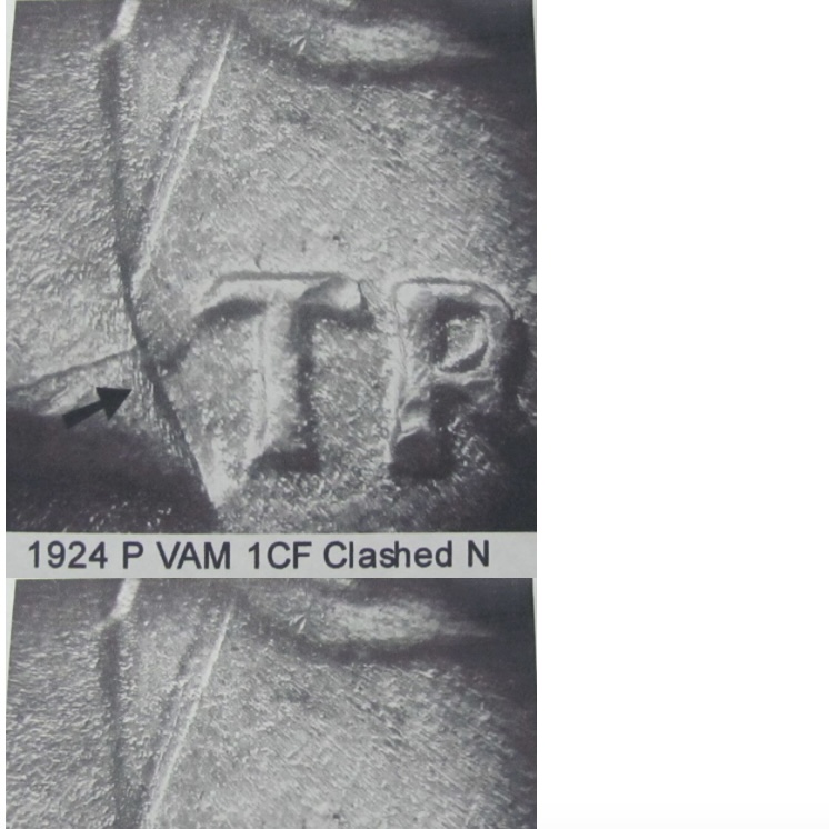 1922-P-Peace-Dollar.-Maybe-Clash-Obv.-N-And-Extended-Stem-Die-Break
