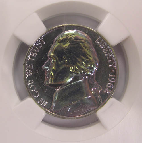 1962-PF-Nickel-Yellow/Purple-You-Grade,-NGC-Grade-On-Monday!