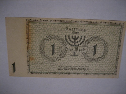 Litzmannstadt-Ghetto-Eine-Mark-Note-For-Review