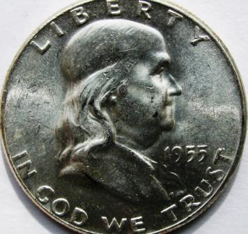 1955-Franklin-Half