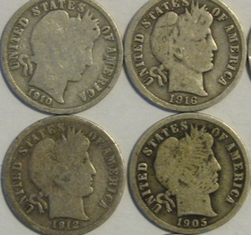 Various-Barber-Dimes