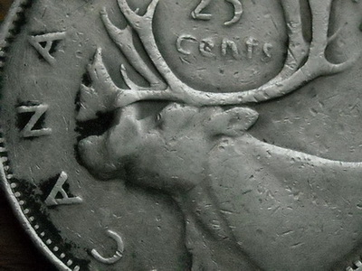 1943-Quarter-With-Stamping-Imperfections-?-On-Both-Sides