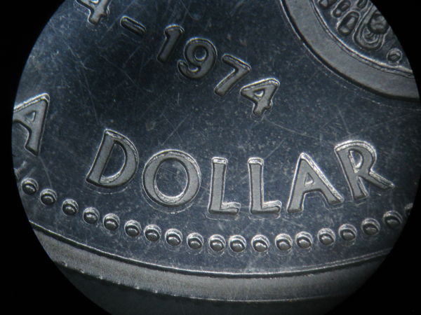 New-1974-Double-Yoke-PL-Dollar---Obverse-&-Reverse--Doubling