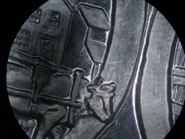 New-1974-Double-Yoke-PL-Dollar---Obverse-&-Reverse--Doubling