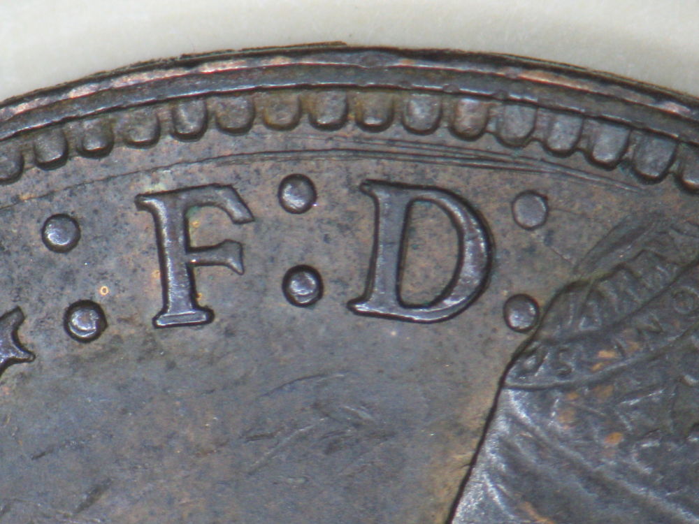 1861-New-Brunswick-1-Cent---Double-B