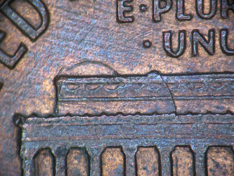 1988-1-Cent-/-Very-Nice-Die-Cracks-/-Moon-Rise-Over-The-White-House