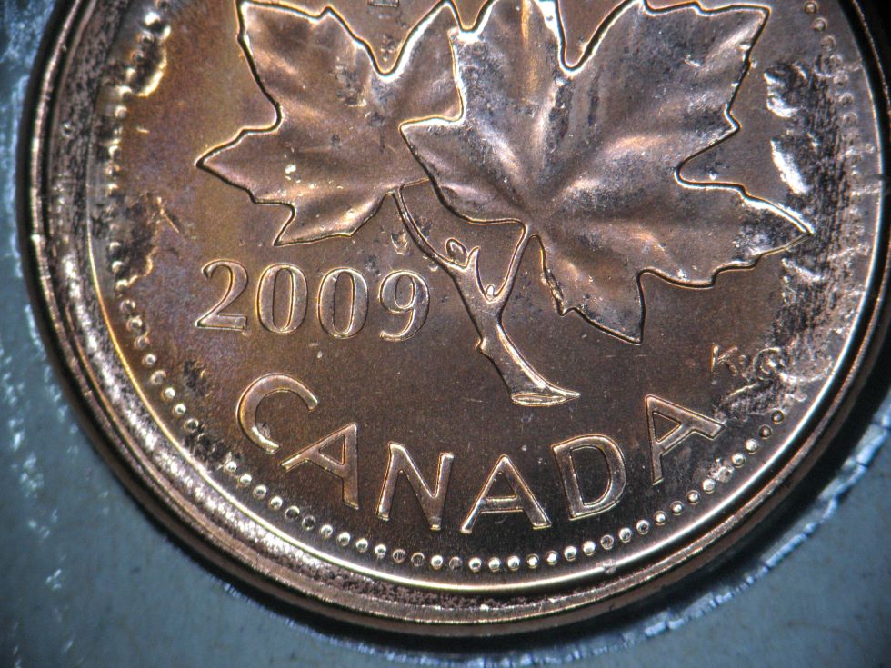 2009-Magnetic-1-Cent-New-Mint-Roll-Find-\-Error
