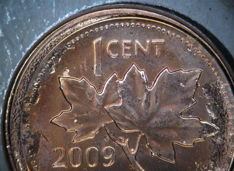 2009-Magnetic-1-Cent-New-Mint-Roll-Find-\-Error