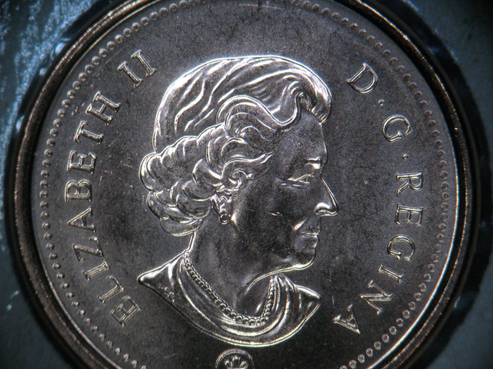 2007-Black-Canadian-1-Cent---Obverse-And-Reverse