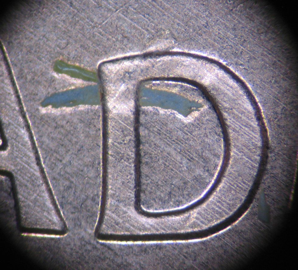 2005-Canadian-1-Cent---Opposite-Struck-Through-Grease