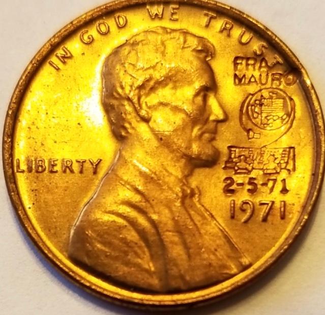 Apollo-14-And-15-Counterstamped-Lincoln-Cents...