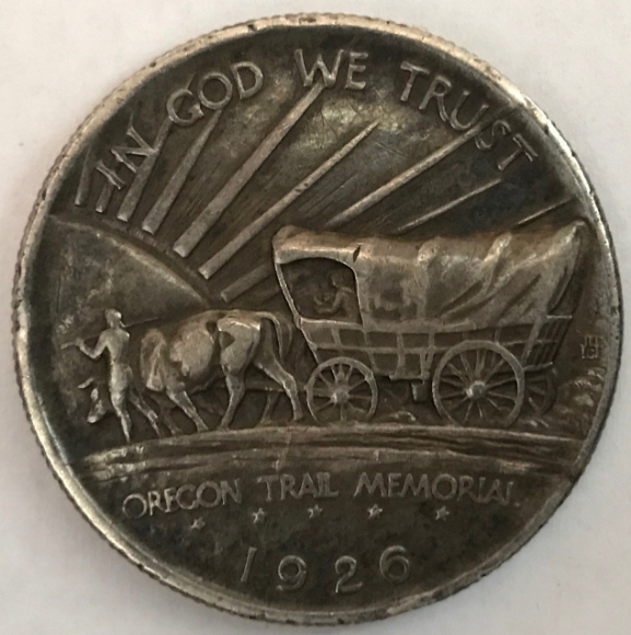 Have-An-Oregon-Trail-Commemorative-Half-Dollar-With-Some-Ugly-Toning.