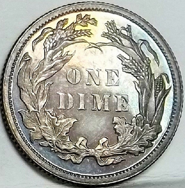 1877-Seated-Liberty-Dime-...-Grade,-And-Proof-Or-Business-Strike