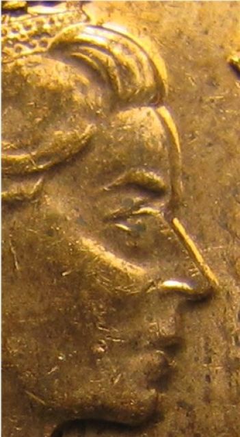 1996-One-Cent--Double-Leaves..one-Cent..queen's-Face