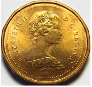 1983--One-Cent..retained-Broken-Die-...or..