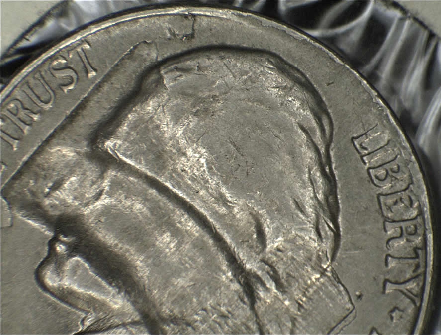1964-P-Nickel-,-Struck-Through-What?