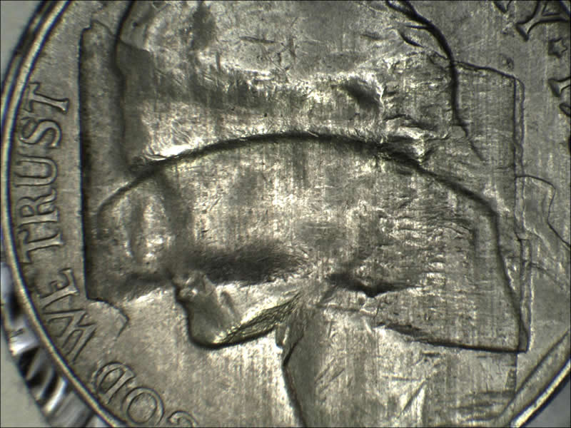 1964-P-Nickel-,-Struck-Through-What?