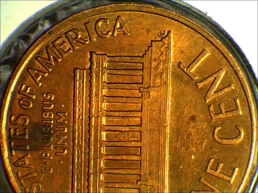 1966-P-Memorial-Cent,-ID-This-Rim-Anomally