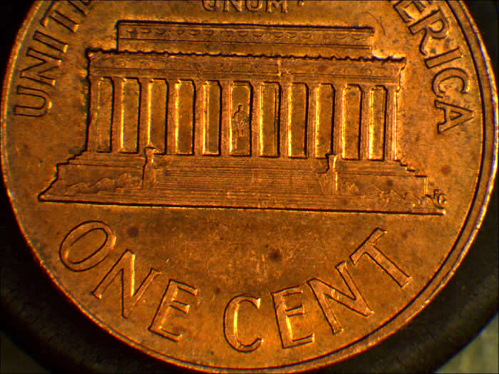 1966-P-Memorial-Cent,-ID-This-Rim-Anomally