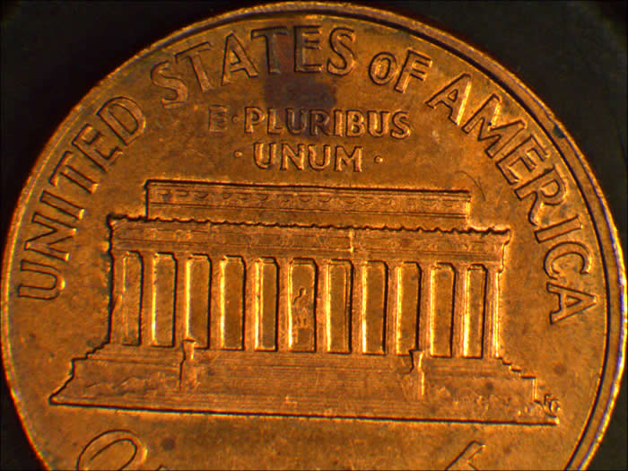 1966-P-Memorial-Cent,-ID-This-Rim-Anomally