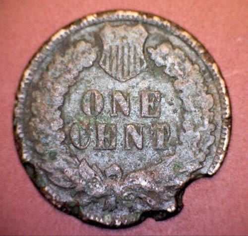 1887-Indian-Head-Cent-W/-Ragged-Clips!