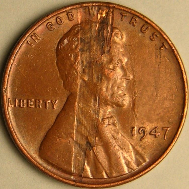 1947-P-Lincoln-Wheat-Cent-Large-Lamination--My-Lam-Of-The-Week