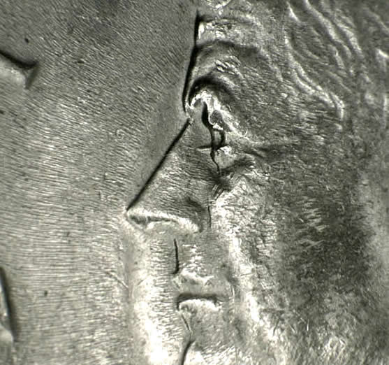 1971-D-Kennedy-Half,-Found-Second-Identical-Die-Gouge-CRHg-In-Four-Months!