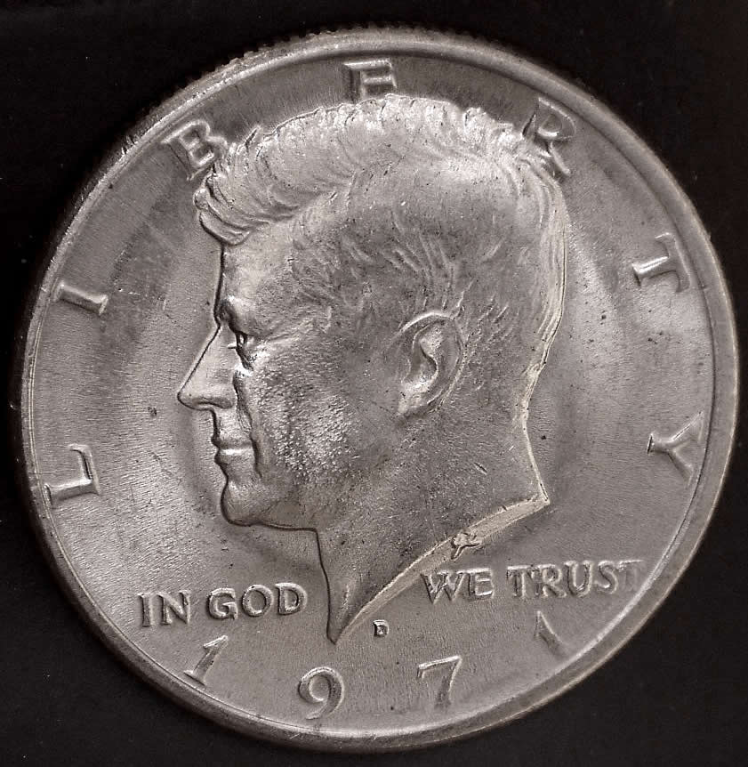 1971-D-Kennedy-Half,-Found-Second-Identical-Die-Gouge-CRHg-In-Four-Months!