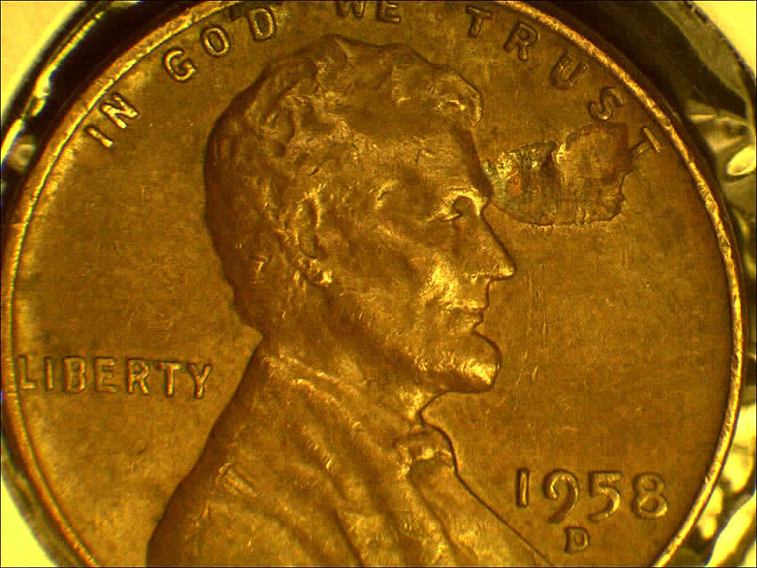 1946-P-And-1958-D-LWCs--Are-They-Lamination-Or-Struck-Thru?