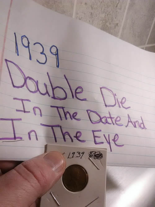 1977-1970-1955-39--68-69-61-Penny-Verse/-Obverse-Double-Dies,-Must-See!
