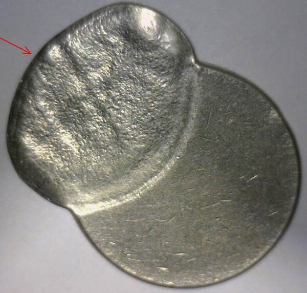 Xxxx-Jefferson-Nickel-85%-Off-Center-Stretched-With-Reverse-Capped-Die?