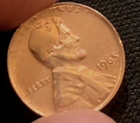 1965-Lincoln-Penny---Struck-Twice?-Would-Love-Feedback