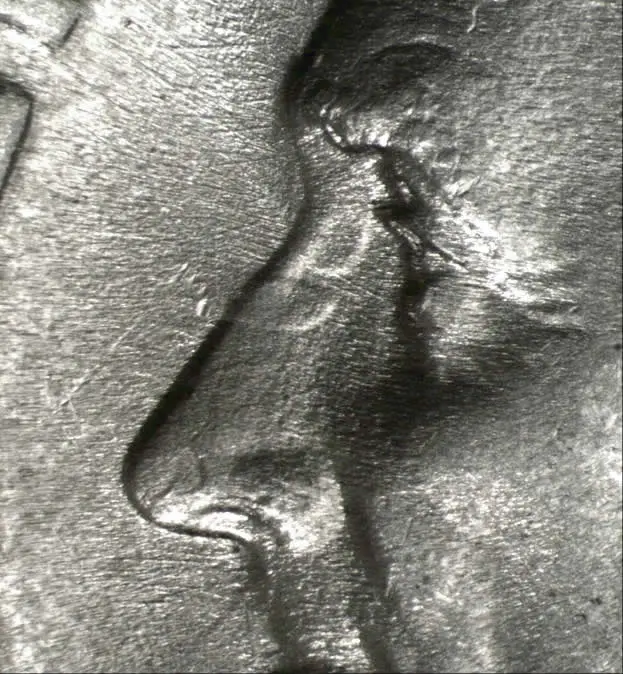1955-P-Dime-Clashed-Dies-And-Spike-Head