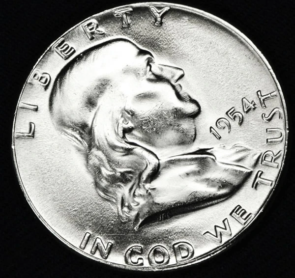 1954-P-Franklin-Half-