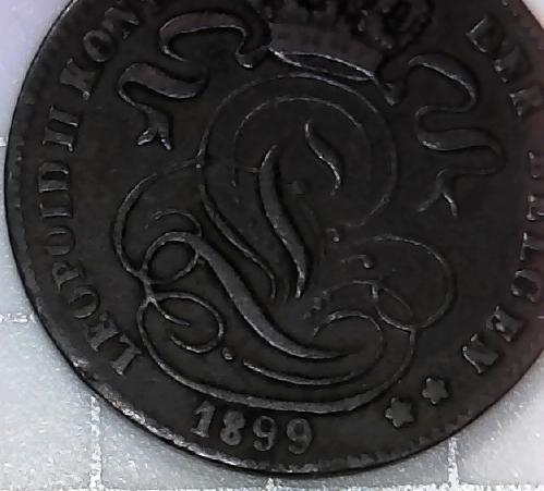 Belgian-1-Cent-1899-Flemish,-Not-In-Krause