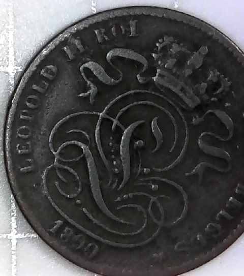 Belgian-1-Cent-1899-Flemish,-Not-In-Krause