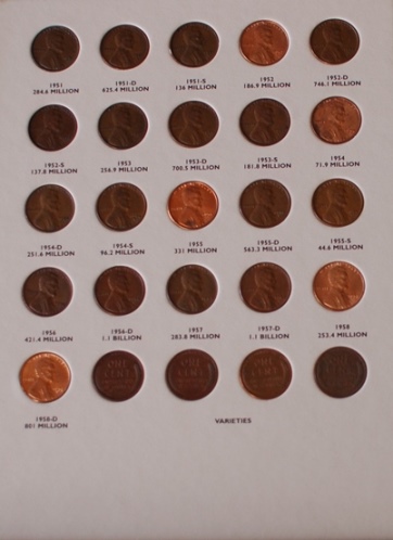 Lincoln-Cents---Set-Complete-Besides-Key/Semi-Key-Wheats!