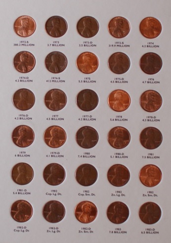 Lincoln-Cents---Set-Complete-Besides-Key/Semi-Key-Wheats!