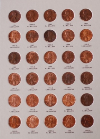 Lincoln-Cents---Set-Complete-Besides-Key/Semi-Key-Wheats!