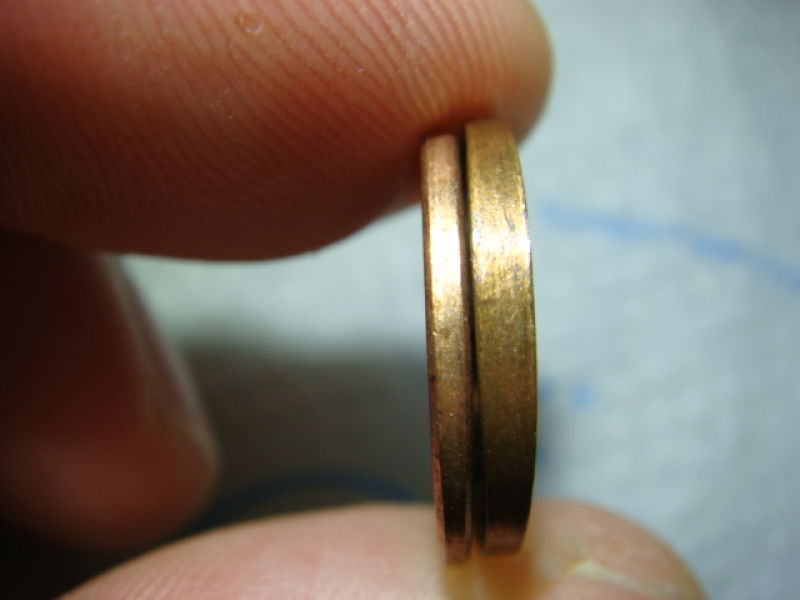 199?-Lincoln-Cent...greased-Die,,-Raised-Edge