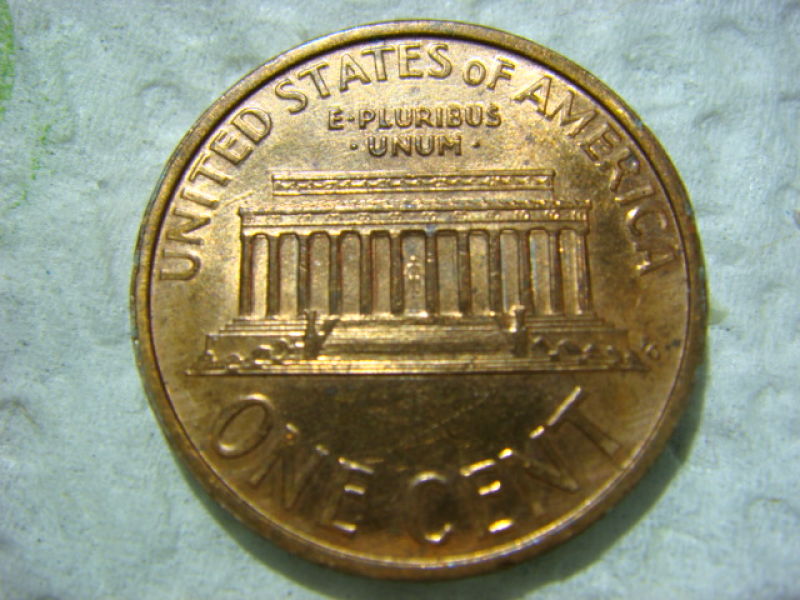 199?-Lincoln-Cent...greased-Die,,-Raised-Edge