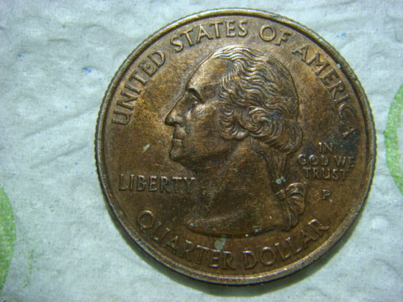 Texas-State-Quarter..missing-Clad?