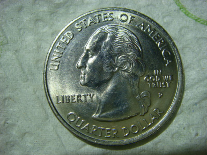 Washington-State-Quarter...smooth-Edge