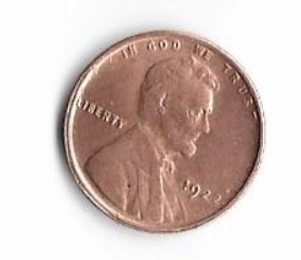 1922-Lincoln-Cent-Plain-No-D