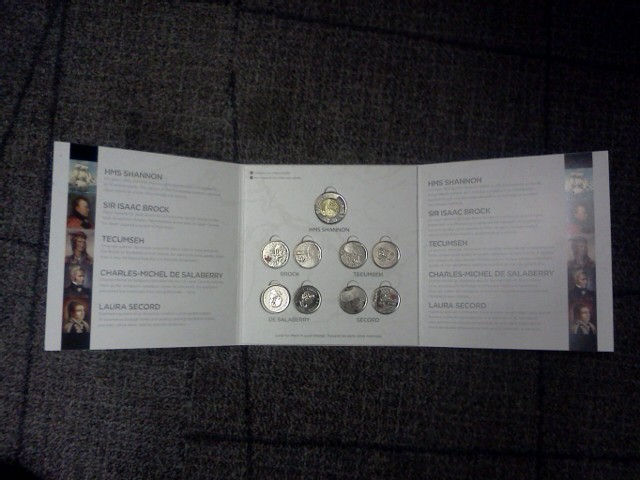 Major-General-Sir-Isaac-Brock---25-Cent-Circulation-10-Pack